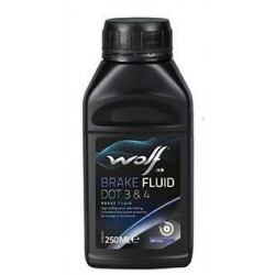 Спирачна течност WOLF BRAKE FLUID DOT 4 * 250мл.